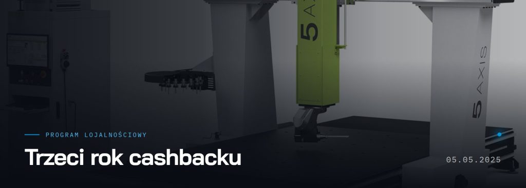Trzeci rok cashbacku — program lojalnościowy, 05.05.2025