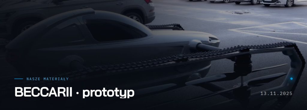 BECCARII · prototyp — nasze materiały, 13.11.2025