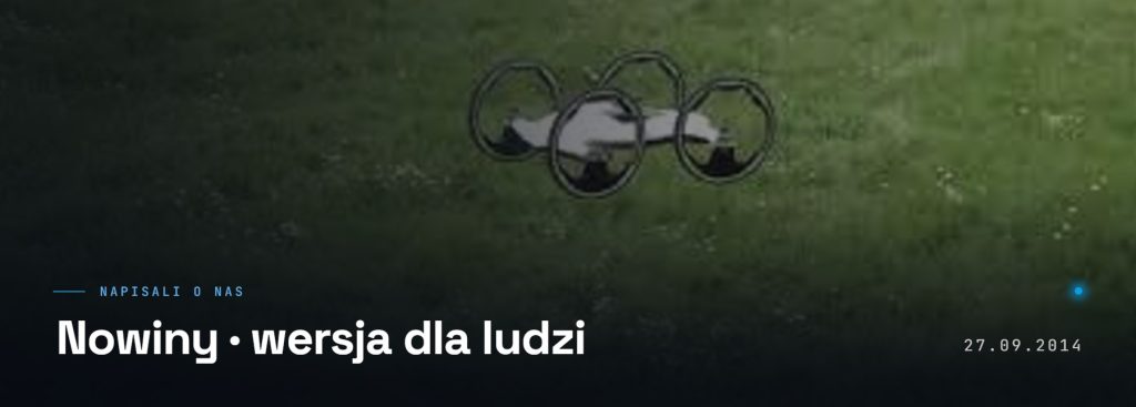 Latające auto dla ludzi — zapowiedź z 2014 roku