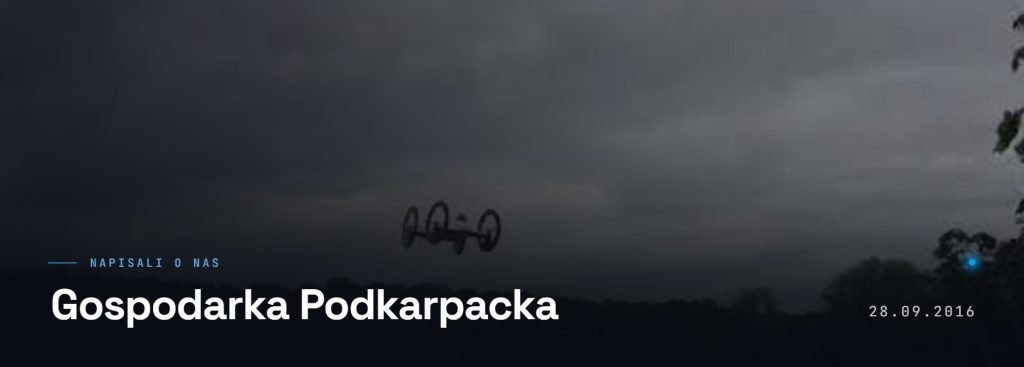 B Technology w tekstach o dronowej potędze Podkarpacia